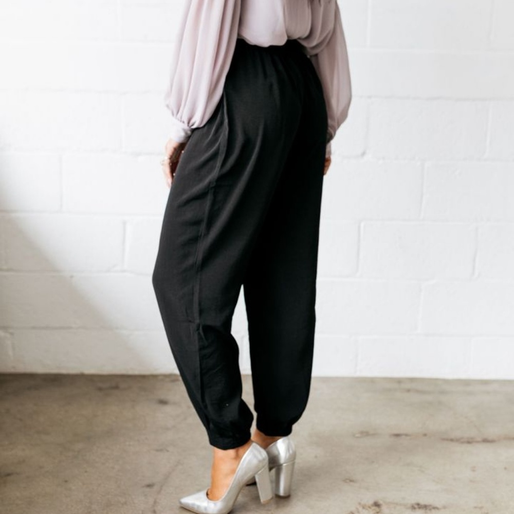 SOLD OUT Arabian Nights Harem Pants In Black - Picture 2 of 5
